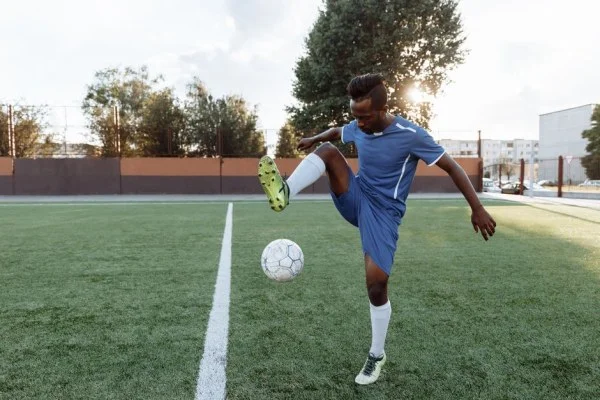 soccer striker goal